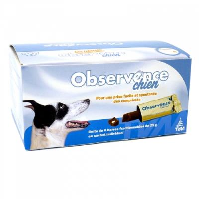 Observence chien - 6 barres de 25 g