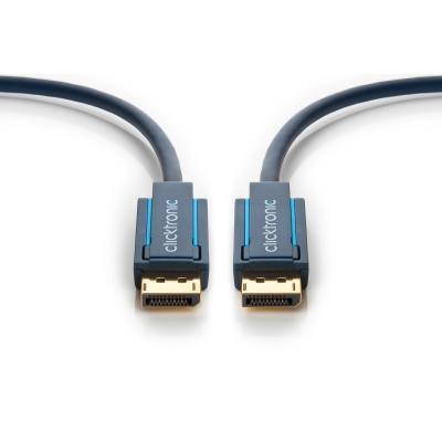 Clicktronic Bleu 70714 Câble 7.5 M