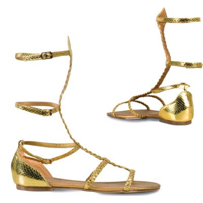 Sandales dorées femme Pointure 37