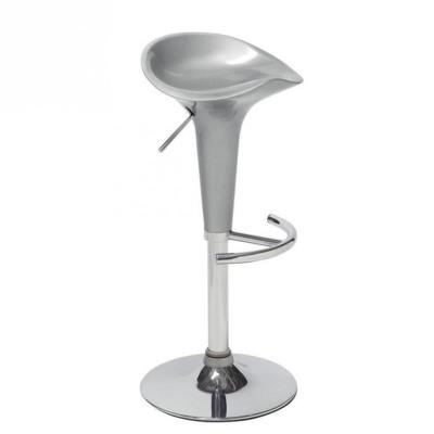 POP Lot de 2 tabourets de bar gris