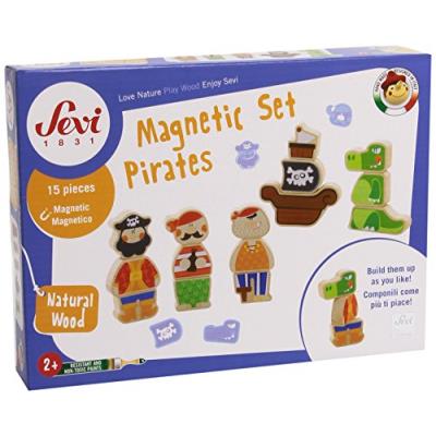 Sevi - 82827 - jeu de construction - set magnétique - pirates