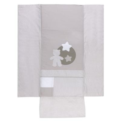 BOLIN BOLON - 1651597019560 - EDREDON - DESSUS DE LIT DÉHOUSSABLE - GRIS 60