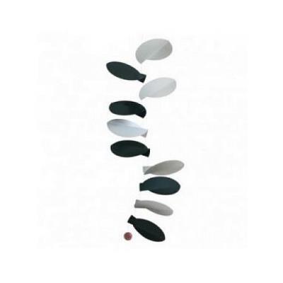 Mobile Turning leaves, rouge/noir/blanc