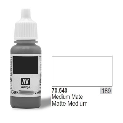 Vallejo medium 17ml - matt medium 70540 vall-70540