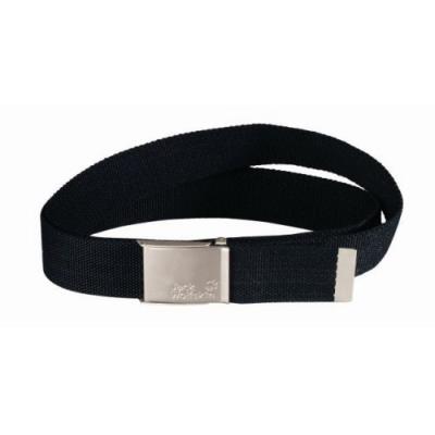 Jack wolfskin webbing belt wide ceinture noir noir taille unique