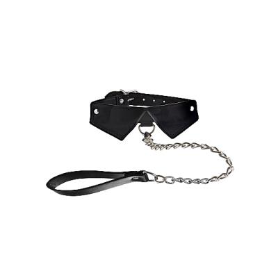 Collier laisse noir Ouch