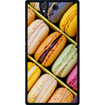 Coque sony xperia z boite de delicieux macarons