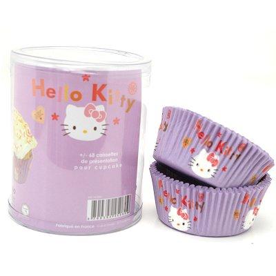 Moule en papier décoratif - Caissettes papier cupcakes : Hello Kitty