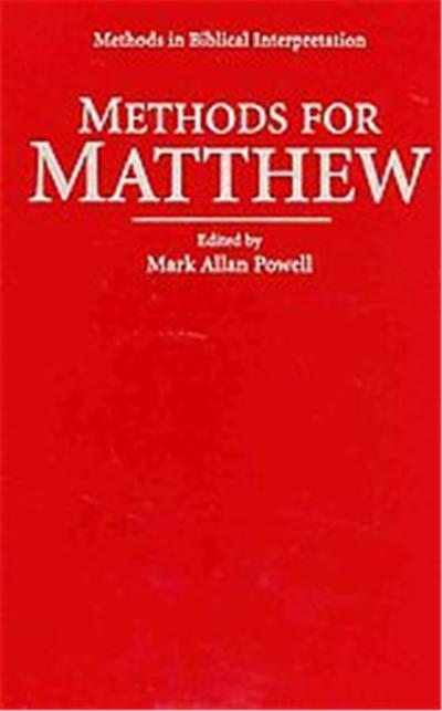 Methods for Matthew, Methods in Biblical Interpretation