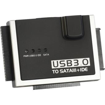 Adaptateur USB vers IDE+SATA USB2.0 - Achat / Vente câble e-sata Adaptateur USB  SATA/IDE moins cher 3548385080905 - Cdiscount