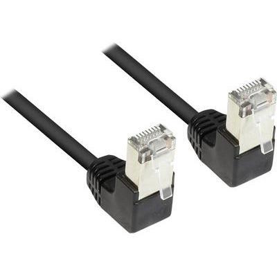 Rj45 réseau câble cat 5e f utp 2.00 m noir good connections 805s-020wi