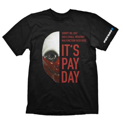 Payday 2 - T-Shirt Wolf Mask (M)