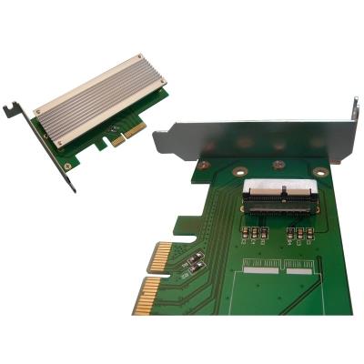 Carte PCIe pour SSD MACBOOCK 12 + 16 BROCHES Pour SSD Mac 2013/2014/2015/2016 en 12+16 points AVEC RADIATEUR METAL
