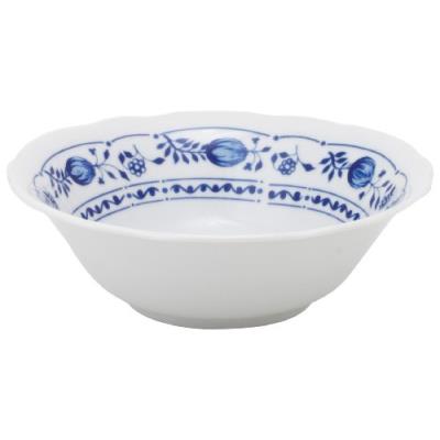 KAHLA - PORCELAINE POUR LES SENS 172901A72067U ROSSELLA ZWIEBELMUSTER PLAT DE SERVICE BLEU 16 CM