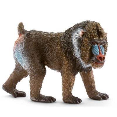 Schleich - 14715 - figurine - mandrill mâle