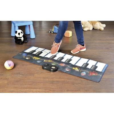 Tapis de piano pour bébé, Jouets d'apprentissage de clavier musical avec 26  lettres, musique électronique Animal Touch Play Mat Toddler Toys Cadeaux  pour garçons et filles 1 2 3 oui