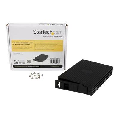 StarTech.com 2,5 inch SATA/SAS SSD/HDD naar 3,5 inch SATA Harde Schijf Adapter - storage bay adapter