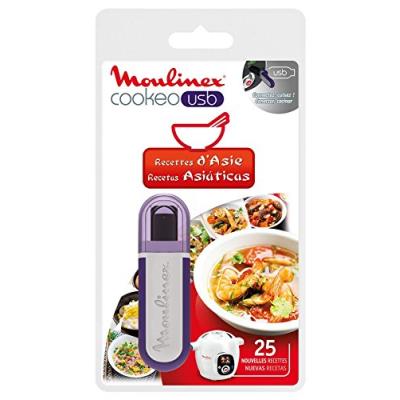 Moulinex xa600311 clé usb cookeo - 25 recettes asie