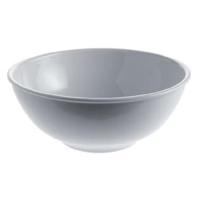 A DI ALESSI AJM28/3821 PLATEBOWLCUP SALADIER EN PORCELAINE 21 CM BLANC