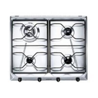 Smeg SRV564-3 table de cuisson au gaz - 60 cm - inox
