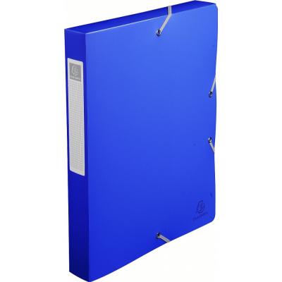 Boite de classement Exabox dos 40mm Polypropylène opaque 7/10e Noir