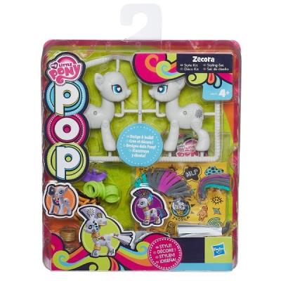 My little pony - pop - déco kit - rainbow dash - figurine et accessoires à assembler hasbro zh-a8207