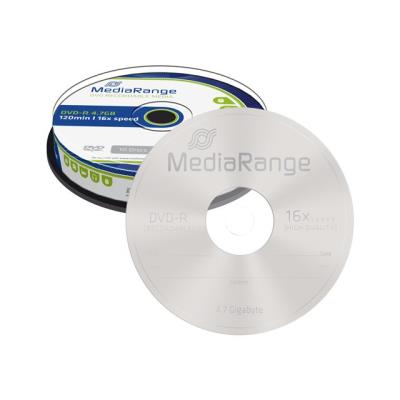 MediaRange - DVD-R x 10 - 4.7 GB - opslagmedia