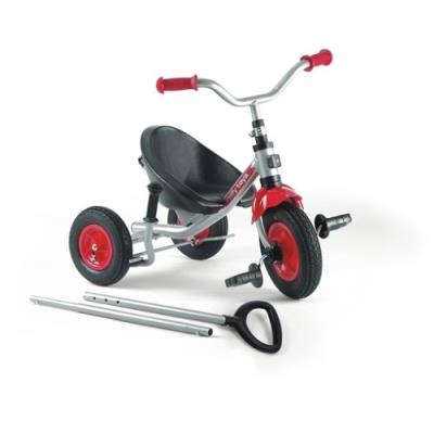 Rolly toys - vélos et véhicules pour enfants - tricycle trento avec pneus gonflables, roues libres, frein et guide