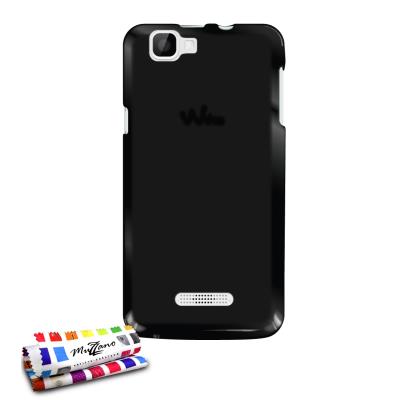 Coque Souple Ultra-Slim Le Glossy Hybrid Noir pour WIKO RAINBOW