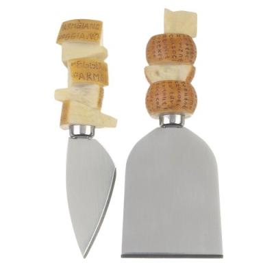 LA CHAISE LONGUE SET DE 2 COUTEAUX À FROMAGE AOC RÉF 32-K2-010