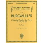 Burgmuller Collected Studies for Piano: Op. 100, 105, 109 for Piano