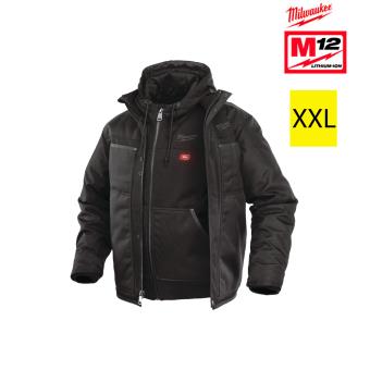 Blouson chauffant noir Milwaukee taille XXL M12 HJ 3IN1 0 Blouson chauffant noir Milwaukee taille XL M12 HJ 3IN1 0