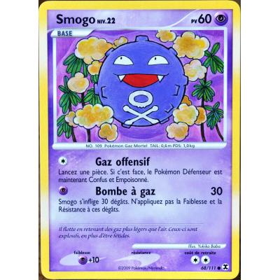 carte Pokémon 68 Smogo 60 PV Platine Rivaux Émergents État correct - Pokémon reconditionné disponible sur Fnac