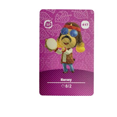 Amiibo Standard Carte pour Animal Crossing Séries 5 HAOBUY pour Nintendo Switch - NO.417 (8.6*5.4cm)