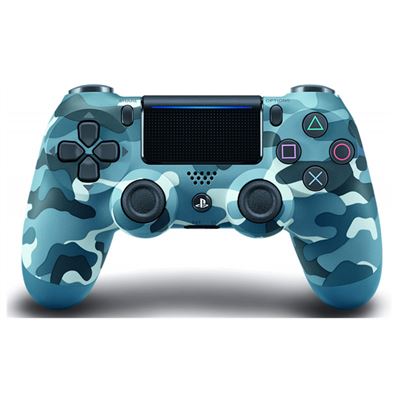 Manette générique Sans Fil Bluetooth compatible pour PS4 Sony Dualshock 2pcs Couleur bleu