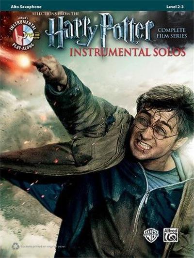 Harry Potter Alto Sax Solos + Cd
