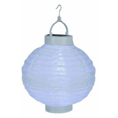 BEST SEASON 477-15 LAMPION SOLAIRE LED LUMIÈRE BLANCHE FROIDE ENV. 20 CM