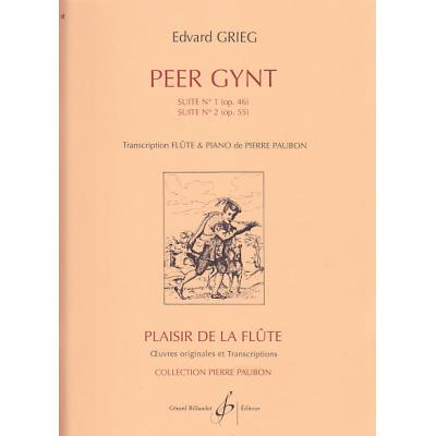 Partitions classique BILLAUDOT GRIEG - PEER GYNT - SUITES Nø. 1 ET 2 Flûte traversière