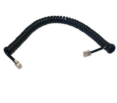 Câble RJ09 mâle/mâle spiral FCM11SPIR - 2,1m