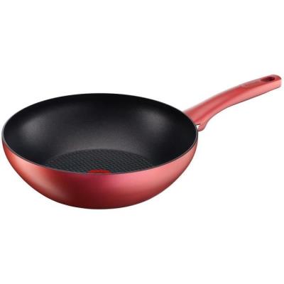 Tefal poele wok character gv5 28 cm rouge surprise c6821902