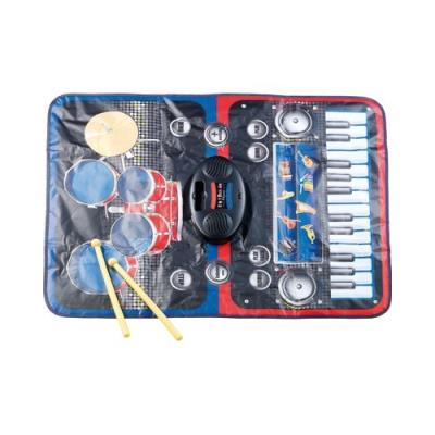 Tapis instrumental tactile ''Clavier + Batterie''