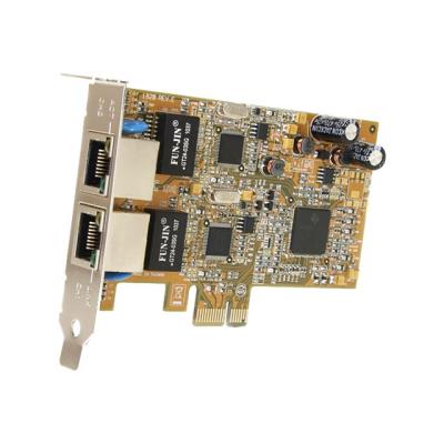 StarTech.com Low Profile Dual Port Gigabit Network Server Adapter NIC Card - netwerkadapter