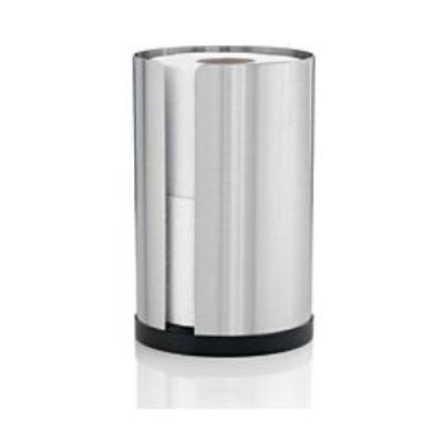 RÃ©serve papier WC Nexio inox brossÃ© Blomus 2 rouleaux
