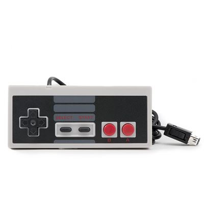 Qumox Mini Manette contrôleur Gamepad Controller compatible avec Nintendo Mini Classic NES Joypad 1.8M câble