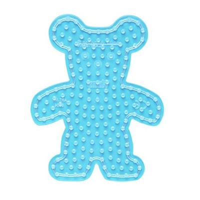 Hama 8204 - Loisir Créatif - Maxi Plaque - Transparent Nounours