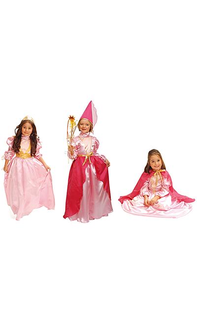 Déguisement 3 en 1 Princesse - Reine - Fée 8/10 ans