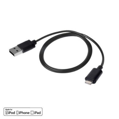 Campus cb-ip5b câble de charge synchronisation pour iphone 5 1 m noir