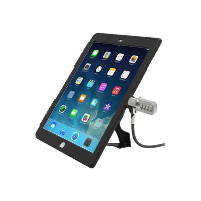 Compulocks iPad 2 Lockable Case Bundle With Combination Cable Lock and iPad Air Security Case / Cover Black - beschermhoes voor tablet