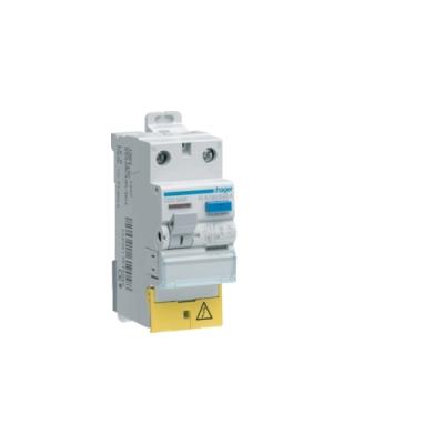 Hager Neutre Interrupteur Différentiel 1Pn 40A 30Ma Type Ac À Bornes Décalées - Image 1