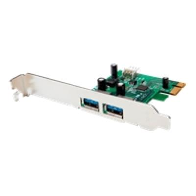 BUFFALO IFC-PCIE2U3S2 - Adaptateur USB - PCIe 2.0 profil bas - USB 3.0 x 2